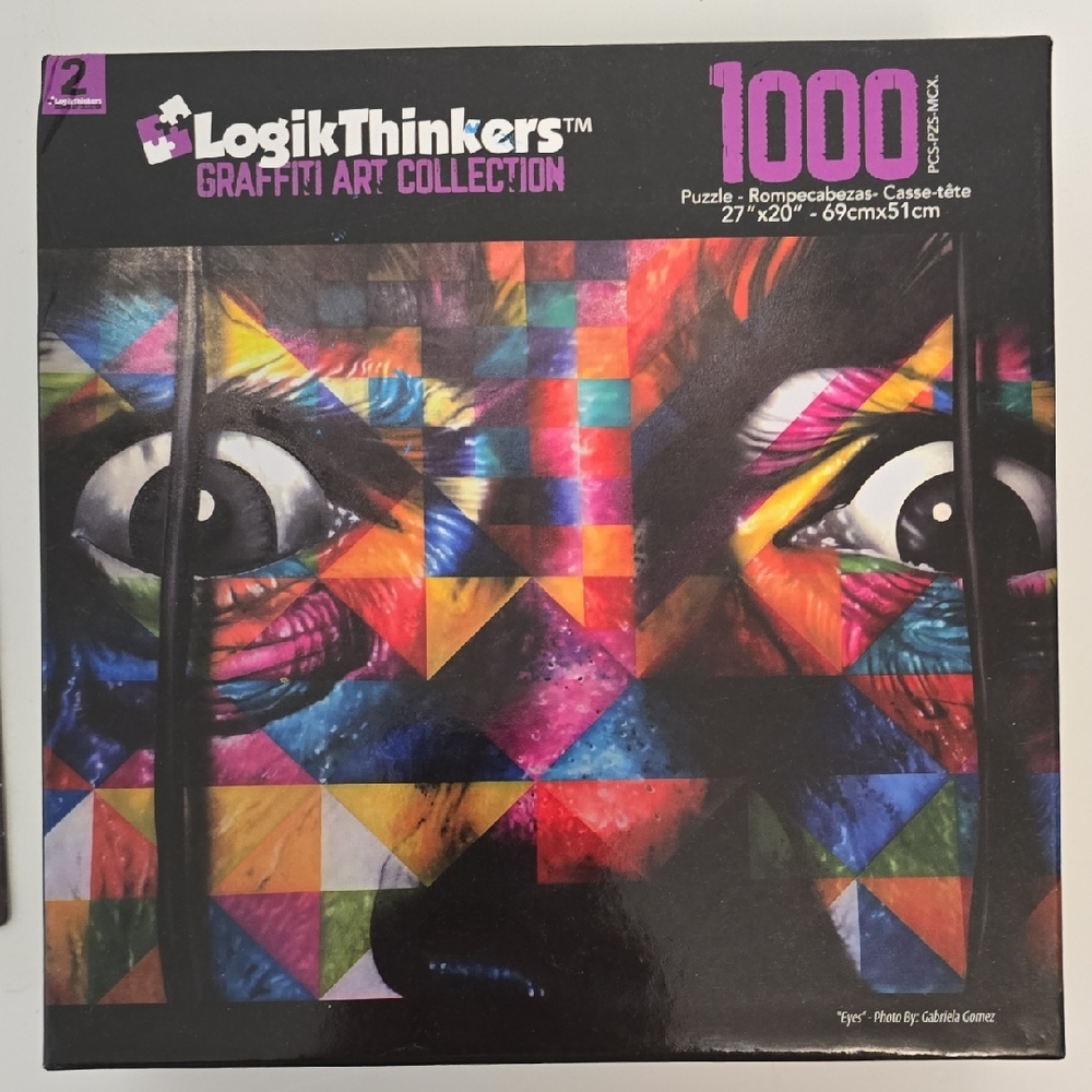 🟣 Graffiti Art Puzzle 1000 Pieces